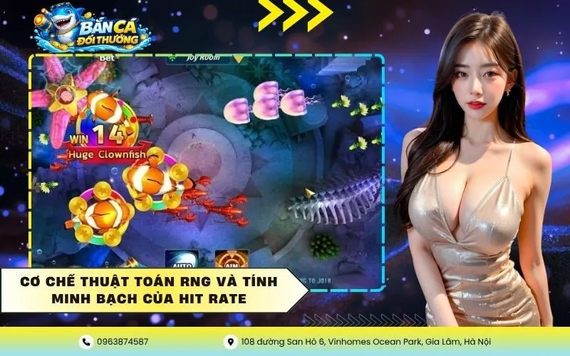 Cơ chế thuật toán RNG và tính minh bạch của hit rate