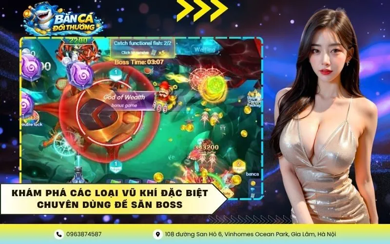 Khám phá các loại vũ khí đặc biệt chuyên dùng để săn Boss
